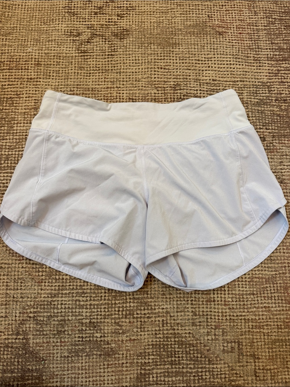 lululemon athletica Light Gray Athletic Shorts